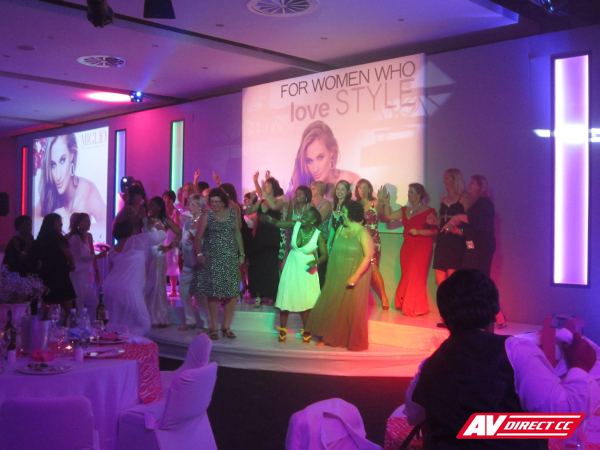 event staging lighting for miglio jewellery