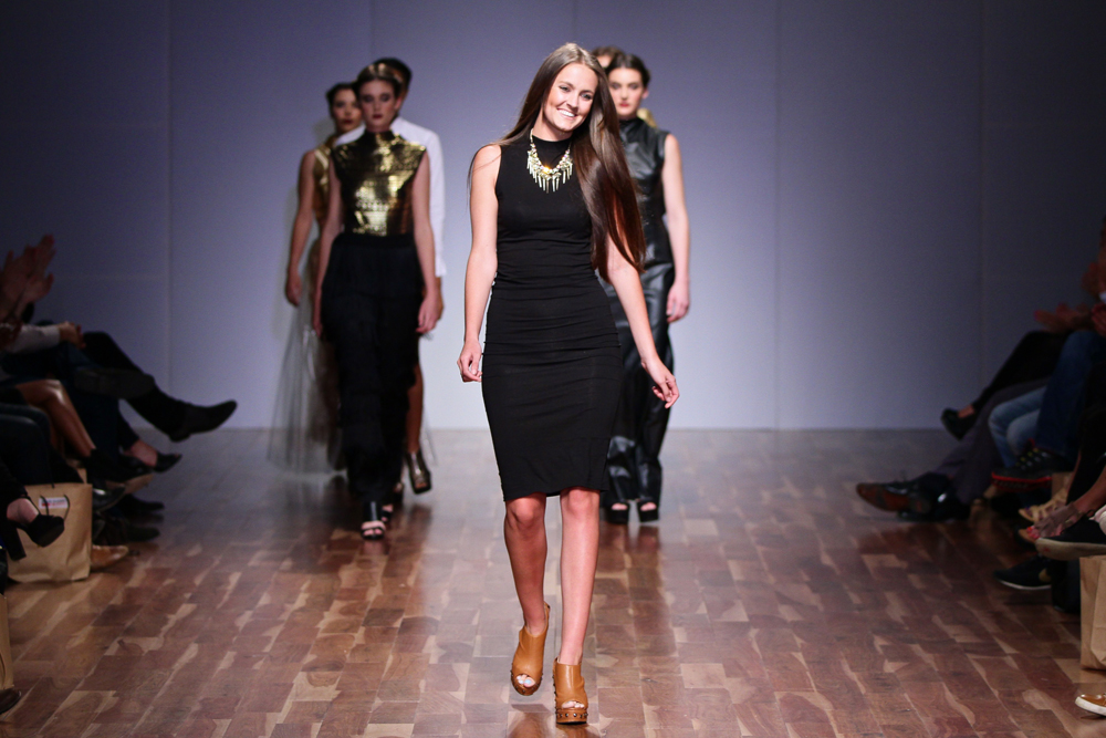 Kezleigh Melville fashion designer ctcfd annual fashion showcase